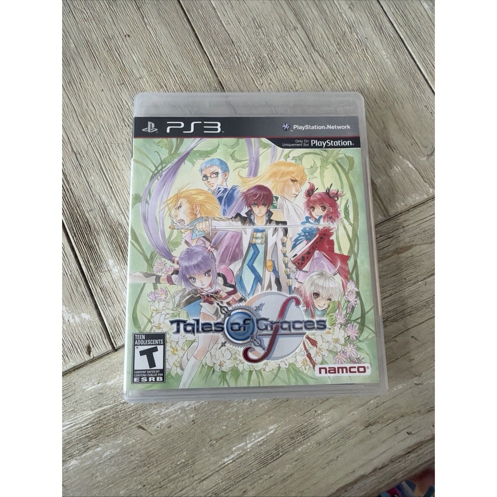 Tales of Graces F (Sony PlayStation 3 PS3, 2012) Complete - CIB - Tested, Works